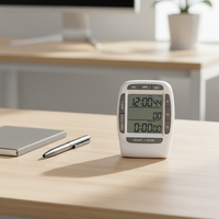 AMT204 Jam dan Stopwatch Digital 3 Saluran Timer