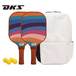 Nouveau design de raquette de pickleball en nid d'abeille polymère Usapa série confortable personnalisée - Product Image 1