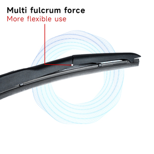 Lame d'essuie-glace hybride avant de lame de voiture en gros de nouveau Style pour <span class=keywords><strong>TOYOTA</strong></span> Multi Clips avec l'essuie-glace extrême de résistance aux intempéries et de revêtement - Product Image 3