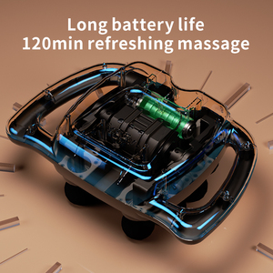 Meistverkaufter 8-Kopf Tiefengewebe-Elektromassagegerät mit 10 Modi Körper-Faszienpistole zur Entspannung und Regeneration - Product Image 6