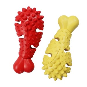 Juguete <span class=keywords><strong>de</strong></span> <span class=keywords><strong>goma</strong></span> personalizado para perros, diseño <span class=keywords><strong>de</strong></span> pata <span class=keywords><strong>de</strong></span> <span class=keywords><strong>pollo</strong></span> con púas para morder, para aliviar el aburrimiento <span class=keywords><strong>de</strong></span> animales pequeños - Product Image 1
