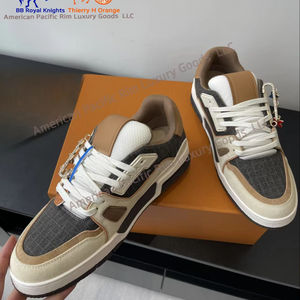 Zapatillas Deportivas de Alta Calidad, Estilo Casual, de Lujo, para Correr, Caminar, para Hombre, con Caja, Estilo Skateboard, Tenis - Product Image 1