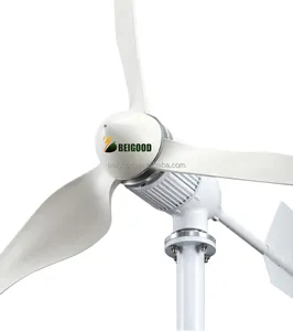 alternative energiegeneratoren 1000 w 1500 w horizontale windstromgeneratoren mit reiner sinuswelle inverter