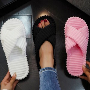 Scarpe da <span class=keywords><strong>Donna</strong></span> Casual alla Moda Retrò con Tomaia Alta, Nuovo Stile 2026, <span class=keywords><strong>Pantofole</strong></span> Invernali alla Moda - Product Image 1