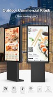 Meistverkauftes Ultraflaches 95,5mm Design 49 Zoll Outdoor Digital Signage mit 50.000 Stunden Lebensdauer für Einkaufszentren und Einzelhandelsplätze