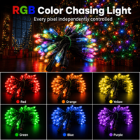Module LED RVB pleine couleur WS2811 étanche IP68, points lumineux à pixels 5V 12V 12mm, éclairage permanent adressable pour la décoration