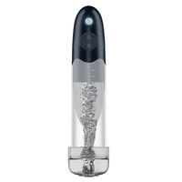 Pompe à pénis et gobelet d'hydrothérapie étanche IPX7 avec écran LCD pour exercices pénien, utilisable à l'eau et à l'air
