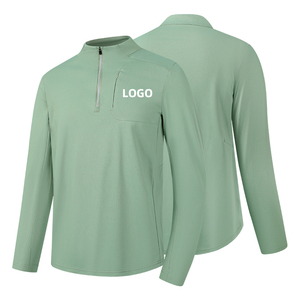 Jersey de manga larga para hombre, ropa de gimnasio, camisetas atléticas transpirables de secado rápido, deportes para correr, ajustado, temporada de otoño para adultos - Product Image 5