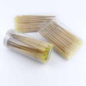 50 cônes pré-roulés biologiques pour tabac et herbes, accessoires pour fumer, cônes de 70/84/98/109 mm, papier à rouler fin à combustion lente, pré-roulés - Product Image 5