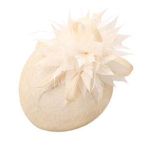 Sombreros Elegantes y Modernos para Iglesia, Mini Sombreros de Plumas, Sombreros con Pinza para el Cabello, 2022 - Product Image 3