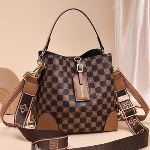 ALH0004 Designer Women's Handbag <strong>Medium</strong> Crossbody Bucket <strong>Purse</strong> with Large Capacity Roomy Bag - Product Image 6