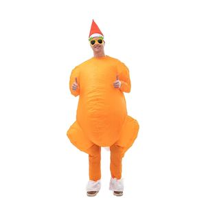 Disfraz Inflable de Pavo para Adultos, Poliéster, Fácil de Usar, Divertido para Fiestas de Acción de Gracias, Disfraz de Animal - Product Image 1