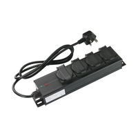 Bande de protection contre les surtensions UK 13A 250V 4 prises Protection contre la foudre Prise de courant