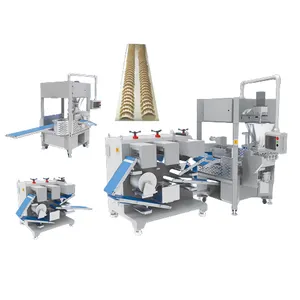 Knödel Produktions linie Lösung automatische Knödel Ravioli Haut machen Maschine Wrapper Maker Maschine Knödel