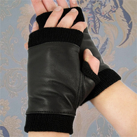 Nouveauté 2026 – Gants en cuir pour femmes et enfants, à doigts courts, vente en gros