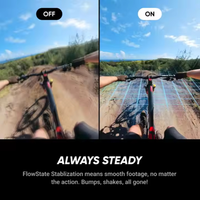 Caméra d'action miniature Insta 360 X5 8K 15m étanche grand angle 10x pour la plongée et la moto