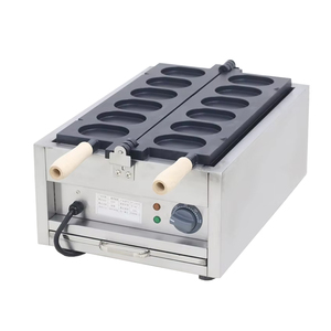 Xeoleo Thương Mại 6 Pcs Trứng Bánh Trứng Waffle Nhà Sản Xuất Bánh Mì Máy Bánh Xe Waffle Máy 3000W Trứng Điện Nướng Bánh Hamburger Nhà Sản Xuất - Product Image 1