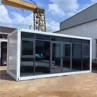 Maison préfabriquée détachable FLKT à faible coût et installation rapide, bureau de chantier modulaire mobile étanche, mini-maison