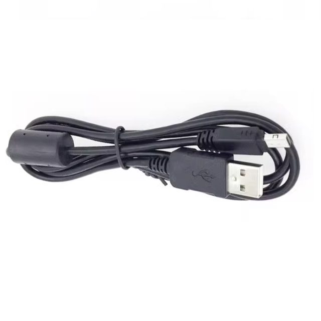 1m 12pin 12p 12 Pins USB Data Cable with One Ferrite for Digital Camera EX-TR100 TR150 TR200 ZR20 for Casio