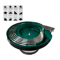 Distributeur de bol de vibration à grande vitesse à 5 rails pour écrous de quincaillerie Chargeur de bol vibrant à écran automatique avec trémie
