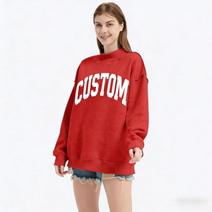 <span class=keywords><strong>Sweat</strong></span>-<span class=keywords><strong>shirt</strong></span> à col montant réversible pour <span class=keywords><strong>femme</strong></span> avec logo personnalisé, <span class=keywords><strong>sweat</strong></span>-<span class=keywords><strong>shirt</strong></span> vintage pour fille, taille plus, <span class=keywords><strong>sweat</strong></span>-<span class=keywords><strong>shirt</strong></span> d'hiver, fabricant - Product Image 2
