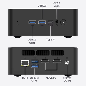 Topton Cheap AMD Mini PC Ry-en 5 3500U Win11 Office Gaming Mini Desktop <strong>Computer</strong> <strong>2</strong>*HD2.0 4*USB Type-C SATA M.<strong>2</strong> SSD <strong>2</strong>*DDR4 WiFi - Product Image 3