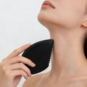 Outil de lifting facial, planche de grattage en pierre Gua Sha et outils de relaxation, outil de thérapie holistique Wildling Guasha pour le lifting facial - Product Image 3