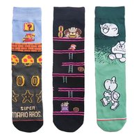 HY-2576 Nouveau 2024 Mario Chaussettes Anime Movie Chaussettes Hommes Coton Crew Chaussettes Homme