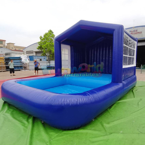 Piscina inflable portátil de PVC para exteriores con barra y sofá en venta. - Product Image 2