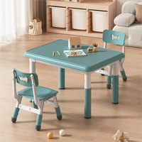 Ensemble bureau et chaise réglables en hauteur pour enfants, écologiques, pour chambre à coucher, éducation des enfants