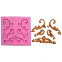 Pâte à gomme liquide en Silicone, cadre européen, 1 pièce, Fondant de chocolat, outils de décoration