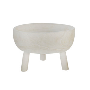Ciotola Decorativa in Legno a 3 Gambe, Centrotavola Moderno per Tavolino da Caffè - Product Image 2