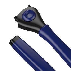 Rasoir en plastique en caoutchouc souple à bas prix Manche droit Rasoir à 5 lames pour hommes - Product Image 1