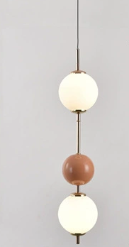 Beige Rouge (2 têtes de lampe)