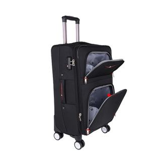 Valise à roulettes de 24 pouces, grande capacité, valise de 32 pouces, fermeture éclair tendance, sac de voyage à roulettes, sac à roulettes pivotant - Product Image 1