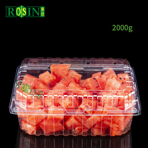 Tùy Chỉnh Pet Vỏ Sò Vỉ Dùng Một Lần Trái Cây <span class=keywords><strong>Container</strong></span> 500G 750G 1000G Trái Cây Dâu Tây Bao Bì Nhựa Hộp <span class=keywords><strong>Container</strong></span> - Product Image 2