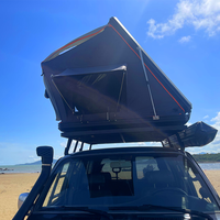 Outdoor Auto Camping Dachzelt Oxford Wasserdichtes Hartschalen-SUV-Dachzelt Vier-Jahreszeiten Schnellaufbau