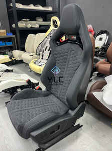 Asiento de cubo de fibra de carbono TT A4 A5 A6 A7 A8 Q3 Q5 <span class=keywords><strong>Q7</strong></span> para todos los <span class=keywords><strong>Audi</strong></span> a RS, accesorios para coche, asientos deportivos de carreras, diseño de cuero - Product Image 3