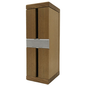 Sang trọng trình bày gỗ bao bì 2 cửa ra vào cho Whiskey Trống Gỗ Whiskey Hộp rượu hộp - Product Image 2