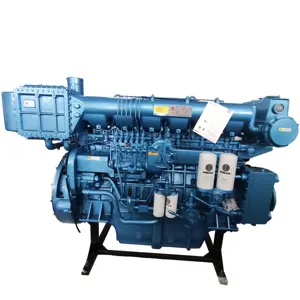 Motor do barco WEICHAI motor marino 650hp X6170ZC650-2 motor diesel marinho