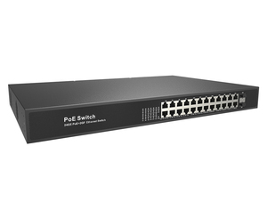 Commutateur PoE Gigabit 24 ports haute puissance avec 2 liaisons montantes SFP, 600W - Product Image 3