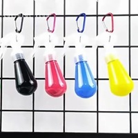 Flacon pulvérisateur PET miniature de 60 ml à clipser, conteneur portable rechargeable pour alcool, désinfectant, liquides de soin de la peau