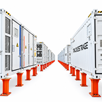 Système de stockage d'énergie par batterie conteneurisée (BESS) à l'échelle MWh pour les réseaux électriques et les centrales solaires renouvelables
