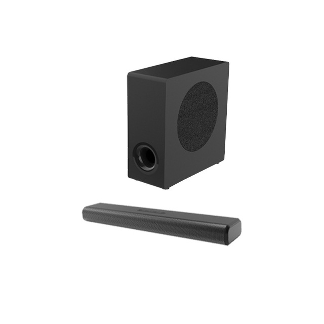 Factory Direct Supply Home Wired Computer Speaker 4-Piece ABS Plastic Heavy Subwoofer Laptop Desktop High Sound Quality