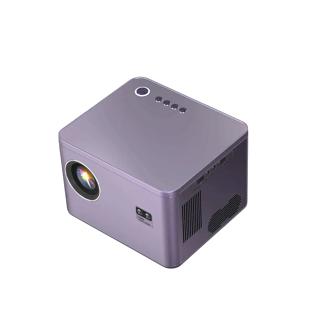 Alston C6 Mini 4K DLP Android alpd Laser a30c Pro aaxa Mini P400 Máy chiếu mini ném ngắn 1080p bản địa Wifi