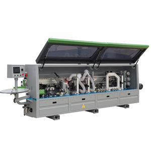 Machine à coller les chants de panneaux en bois MDF mélaminé, machine à chanfreiner automatique, machine à arrondir les coins, machine à coller les chants en PVC, prix - Product Image 3