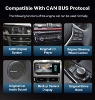 Reproductor Multimedia Android con GPS y Audio para Coche, Pantalla Táctil de 12.3'', Radio Estéreo con Carplay para Audi Q5 A4 B8 2009-2019 Q5L 2018+ Q3 2012+