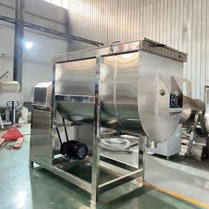 Mezcladora de Alimentos para Ganado Horizontal Grande de 200 kg, Mezcladora de Harina de Maíz, Heno, Premezcla para Aves de Corral, Mezcladora de Alimentos para Ganado de 3 y 5 Toneladas - Product Image 4