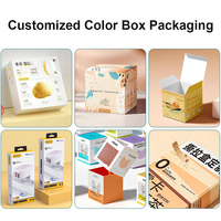 Vente directe usine en gros : Boîtes d'emballage en carton (type avion), boîtes express colorées, boîtes cadeaux pour bijoux et vêtements