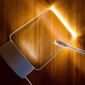 ป้ายอะคริลิคสั่งทำพิเศษ ของที่ระลึก ไฟ LED สำหรับเขียนข้อความ ของตกแต่งส่วนตัวสำหรับงานอีเว้นท์ - Product Image 4